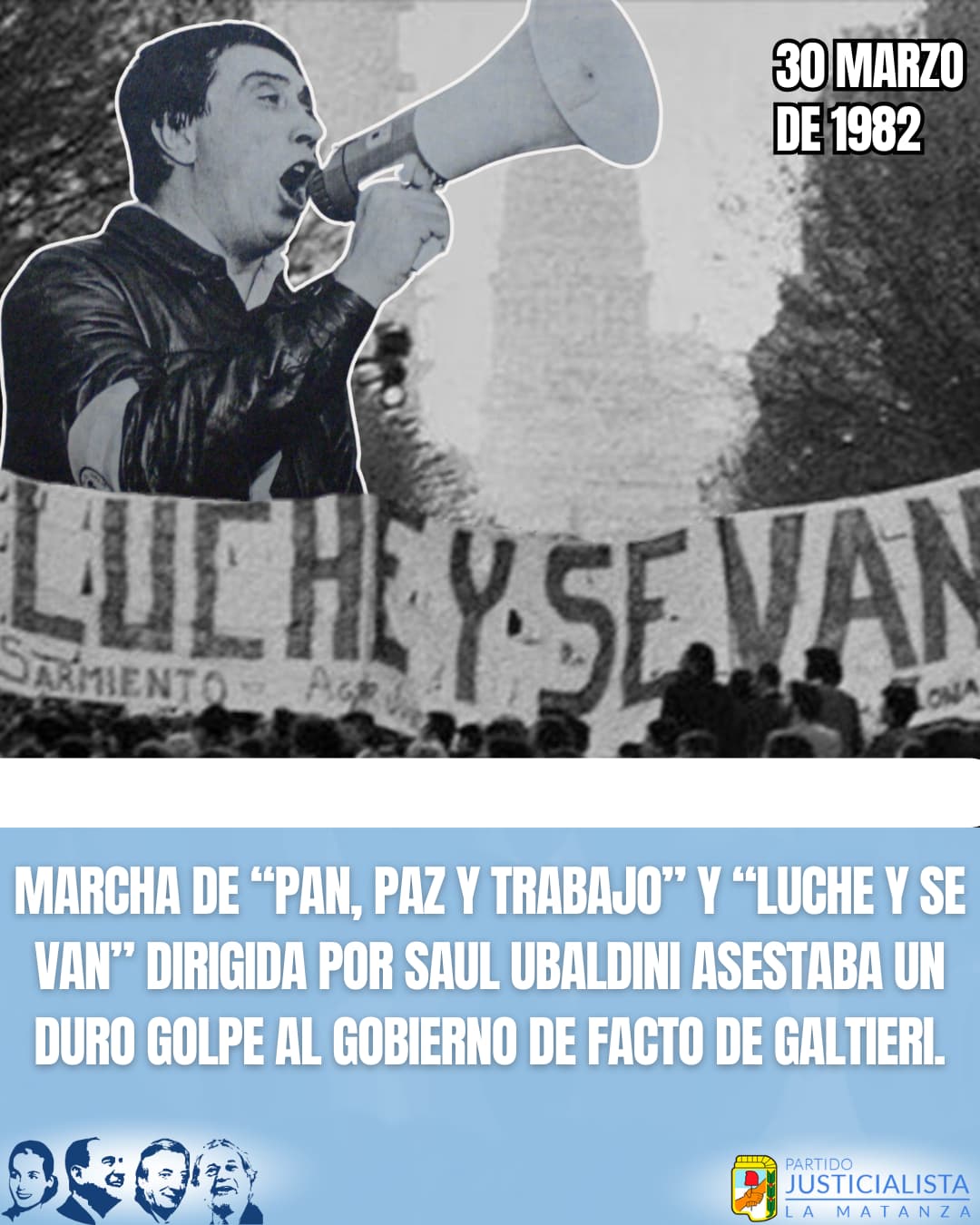 ¡Solo el Pueblo salva al Pueblo!